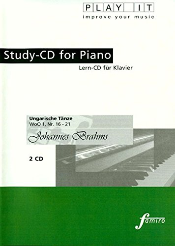 Study-CD Piano - Ungarische Tänze,WoO 1,Nr 16-21