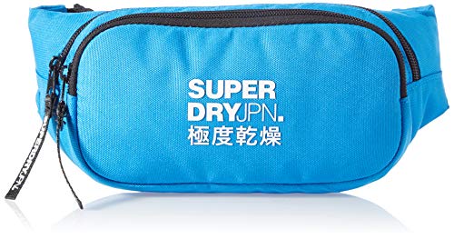 Superdry M9110065A - Porte-monnaie de Lona Hombre, color Azul, talla 15x6,5x21 cm (B x H x T)