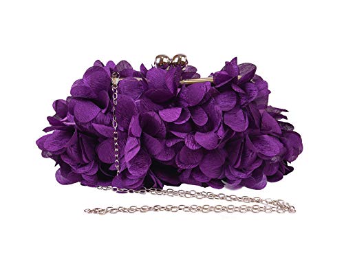 SXON - Cartera de mano de Poliéster para mujer Morado morado Small