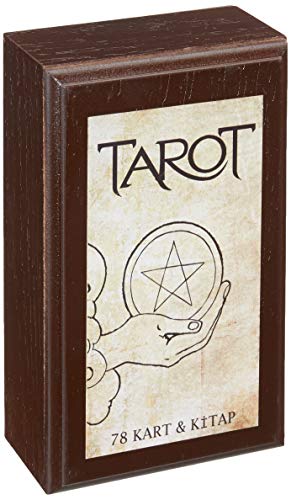 Tarot 78 Kart ve Kitap: Ahsap Kutulu