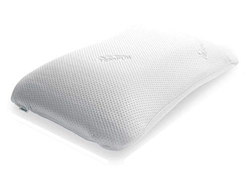 Tempur Symphony - Almohada ergonómica, Cervical, para Dormir de Lado y de Espaldas, Blanco, 43 x 63 x 12,5 cm