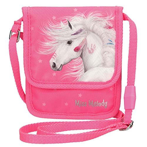 Top Model Monedero Colgante Miss Melody Rosa Fucsia Monedero, 25 cm, Multicolor