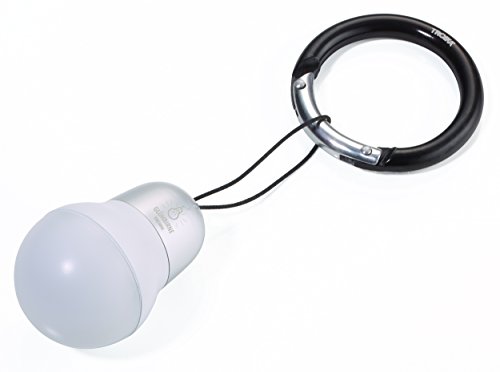 TROIKA TOR22/SI - Linterna LED (luz blanca) - Llavero - Encendido/Apagado por tirada de la linterna - Mosquetón - Original