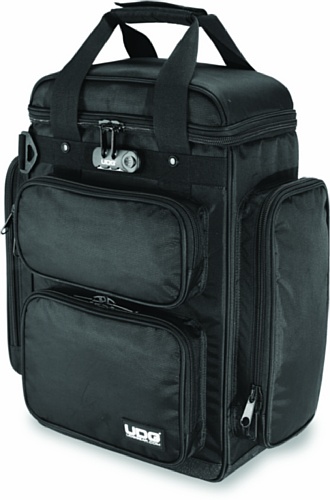 UDG Ultimate ProducerBag U9022BL/OR - Maletín transportador para DJ, color negro y naranja