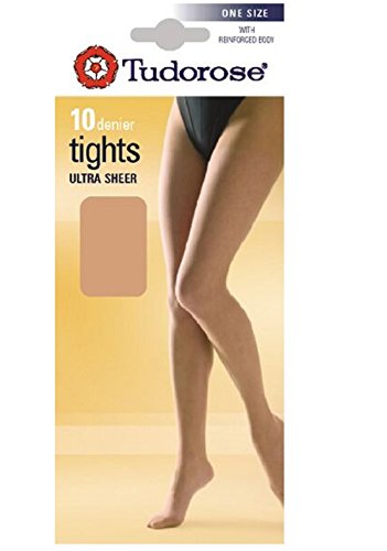 undercover lingerie Tudorose 10 Denier Ultra Sheer Tights With Reinforced Body Paloma Mink 3 Pairs