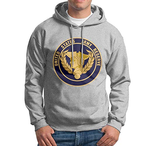 US Army US Army Reserve Sudadera para Hombre, Sudadera con Capucha de algodón sin Bolsillo