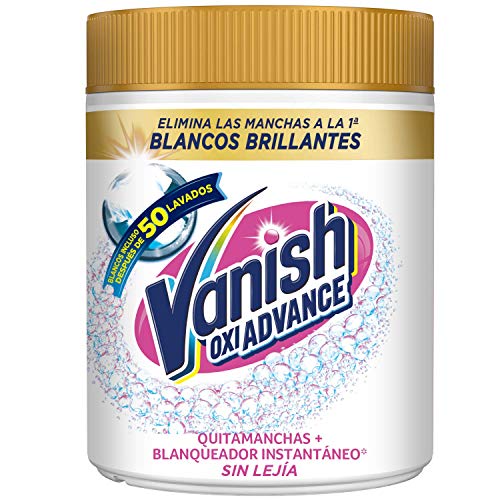 Vanish Oxi Advance - Quitamanchas Y Blanqueador Para Ropa Blanca, En Polvo, Sin Lejía 800 g