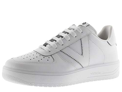 victoria Plano VICTORIA Deportivo Siempre Piel 1129100-WOMEN para Unisex-Adulto Blanco 38