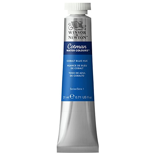 Winsor & Newton Cotman - Tubo Acuarela, 21 Ml, Tono Azul Cobalto