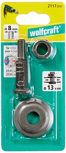 WOLFCRAFT 2117000 (L) vástago portaútil para diámetro de 13 mm PACK 1, 13mm