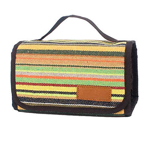 XITANG Bolsa de viaje portátil para camping al aire libre Bolsa de viaje para cosméticos Bolsa cosmética portátil colgada Bolsa cosmética plegable resistente a la intemperie Jungle Night (1 pieza)