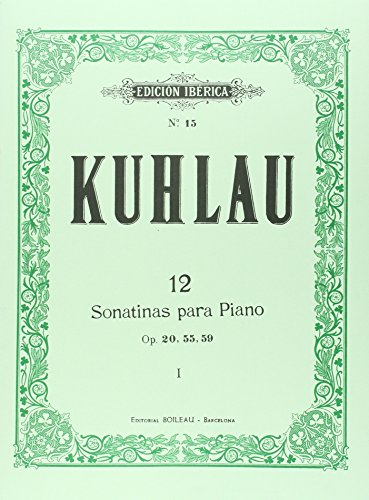 12 Sonatinas para piano, Op.20, 55, 59: Vol. I