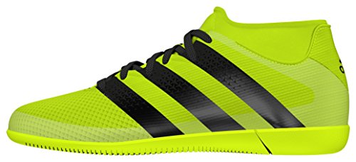 adidas Ace 16.3 Primemesh IN J, Botas de fútbol para Niños, Amarillo (Amasol/Negbas/Plamet), 32 EU