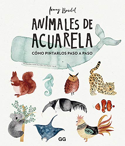 Animales de acuarela: Cómo dibujarlos paso a paso