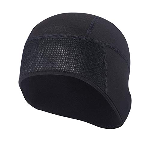 Arcweg Gorra de Ciclismo Gorro Bajo Casco Casquete Invierno Hombre Térmico Elástico Diseño de Frente contra Viento para 54-60cm