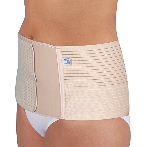 Banda sacrolumbar – Cinturón de apoyo para espalda y abdomen – 21 cm de profundidad – Disponible en 3 tamaños (pequeño – 70-90 cm)