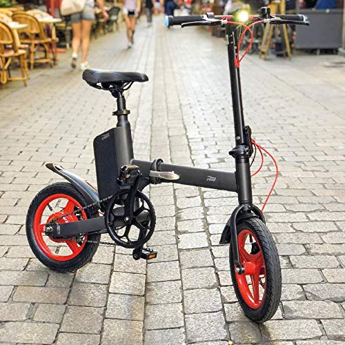 BEEPER Ivélo Bicicleta Eléctrica, Unisex Adulto, Noir, 990 Mm x 1175Mm x 520Mm