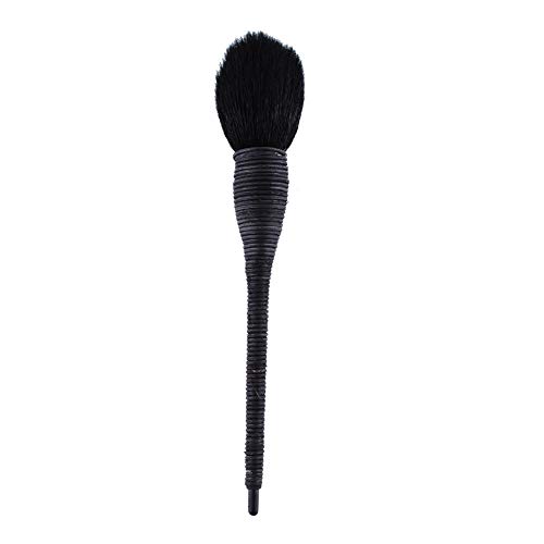 Beito 1PC suave pincel de maquillaje de belleza maquillaje en polvo suelto Fundación Pincel Brocha para rubor Maquillaje para niñas Herramientas de belleza(Negro)