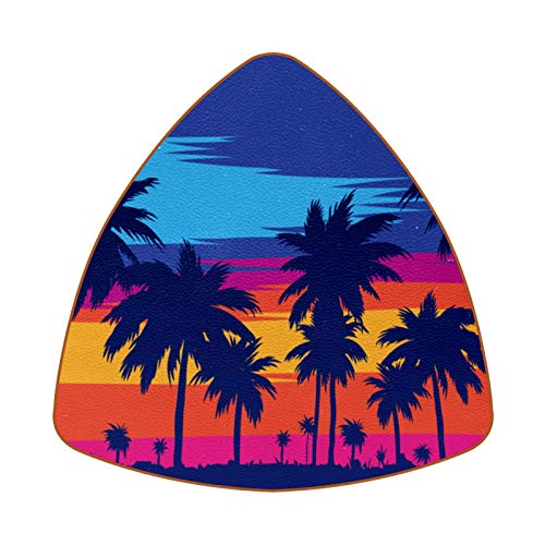 Bennigiry Palm Summer - Juego de 6 posavasos para bebidas