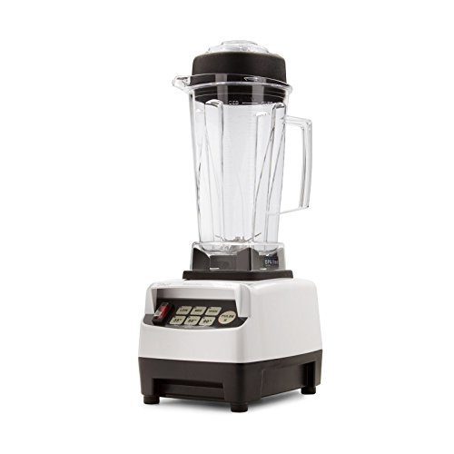 BioChef High Performance Blender – Batidora de vaso profesional 2L, 1600W, bajo consumo, sin BPA. (Blanco)