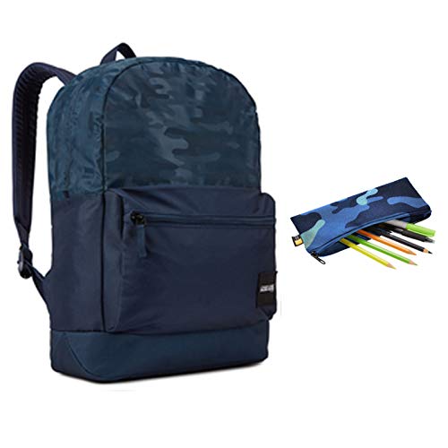 Case Logic Campus 2019 Mochila Tipo Casual 45 Centimeters Multicolor (Dress Blue/Cumin)