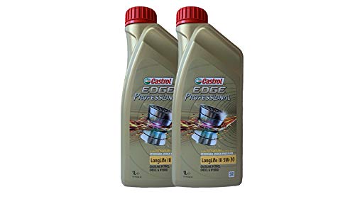 Castrol Edge Professional 5w-30 Longlife III Aceite para motor, Paquete de 2 x 1 litro