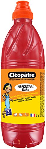 Cleopatre - PGBB1-14 - Pintura Guache Nefertari BaBy - Frasco de 1 litro - Carmín