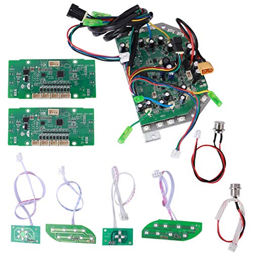 Controlador de Placa Base Profesional Controlador de Placa de Circuito Bien almacenado Fácil Limpieza, para Scooter eléctrico(Package Three)