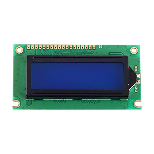 CZYU® Módulo de Pantalla LCD Blanco Rojo Naranja Verde carácter Negro luz Azul Fondo Paralelo Puerto Dot Matrix 1602 12864 2002 (Color : Green)