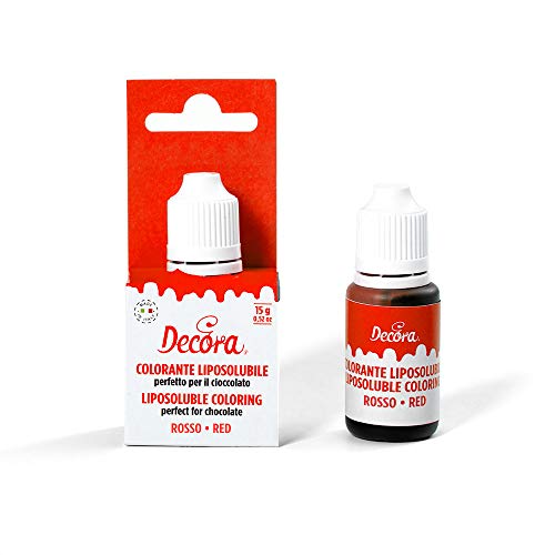 Decora Colorante Liposoluble Liquido Rojo 15 g