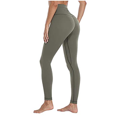 FeelFree+ Leggings Pántalones Deportivo para Mujer Push up Mallas Cintura Alta Yoga Leggings Pantalón Moda Sin Costuras para Fitness Running Deporte Elásticos y Transpirables