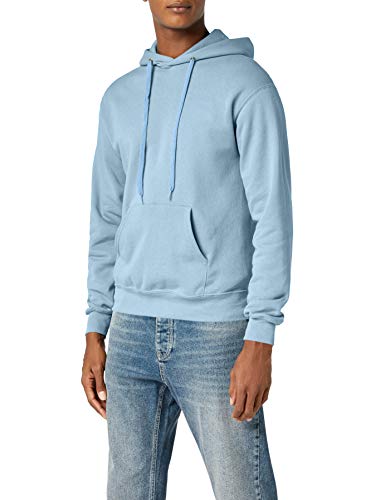 Fruit of the Loom 12208B, Sudadera con Capucha Para Hombre, Azul claro (Light Blue), Large