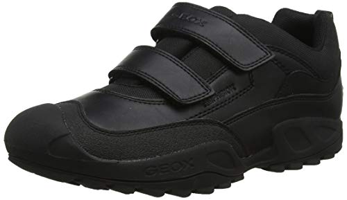 Geox J New Savage Boy B A, Zapatillas, Negro (Black C9999), 35 EU