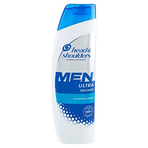 Head & Shoulders Men Ultra Total Care Champú Anticaspa, Paquete de 6 x 225 ml