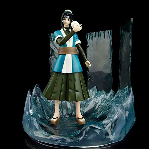 HYKCSS Momochi Zabuza Espejo Mágico, Cristal de Hielo, Blanco, Versión Escultura Muñeca Escultura Juguete Modelo Decorativo Altura de Mano 25cm