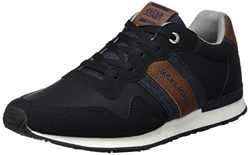 JACK & JONES JFWSTELLAR Casual Anthracite STS, Zapatillas Hombre, Antracita, 43 EU