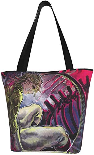 Junji Ito Tomie Terror Manga Estilo Bolsos de Lona Bolsos Reutilizables Bolsas de la Compra, Bolsa de Hombro Para Regalo de la Escuela de Compras, color, talla Talla única