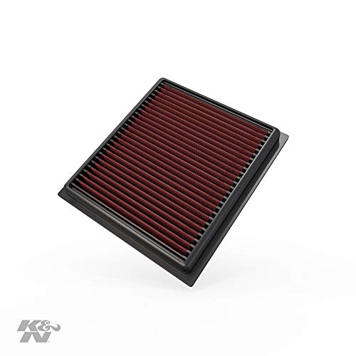 K&N 33-5034 Filtro de Aire Coche, Lavable y Reutilizable