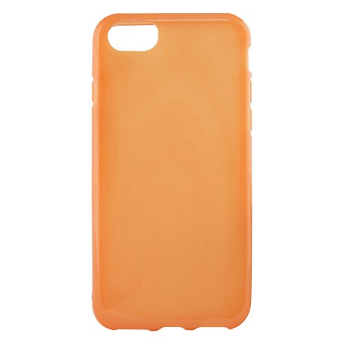 Ksix Flex Sense Aroma - Funda para iPhone 7, Olor melocotón, TPU, Color Naranja