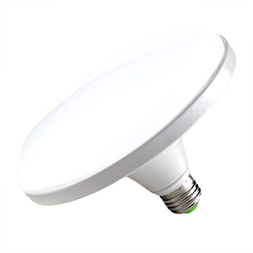 LEDMOMO E27 Lámpara ahorro de energía del LED Luz plana del poder más elevado del LED 220V E27 12W Luz del UFO LED para la iluminación del hogar