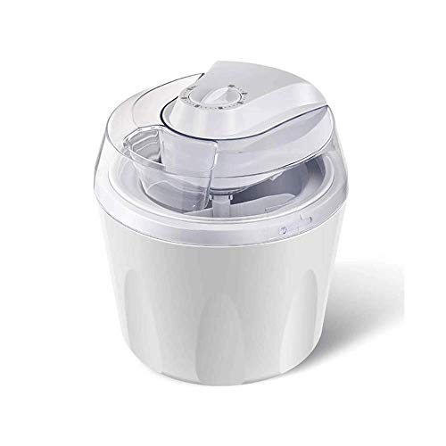 LKOER Máquina de Fabricante de Helados para el hogar - Gelato Sorbete congelado Máquina de Yogurt Máquina de Mezcla Desmontable - Fácil de operar - Mak jinyang (Color : White)