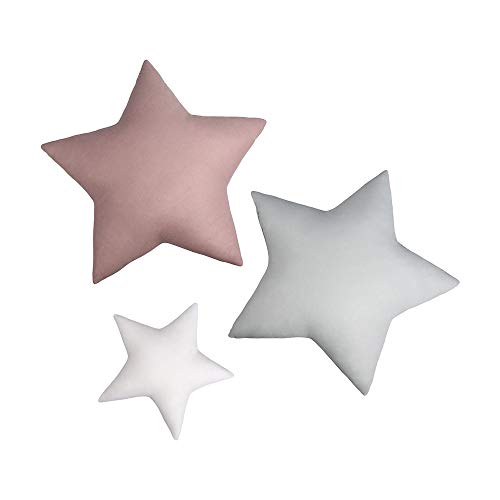 Lulando, Almohadas Estrellas, Stars Basic, Pack de 3