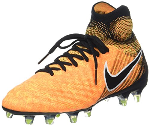 Nike Jr Magista Obra Ii Fg, Botas de Fútbol Unisex Niños, Naranja (Laser Orange/Black/White/Volt), 38 EU