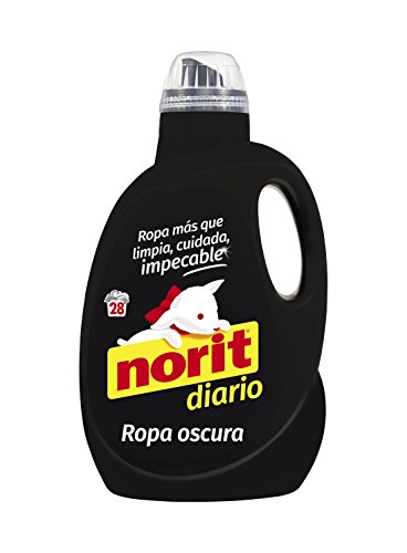 Norit - Detergente líquido para ropa negra y oscura, 28 lavados, 1500ml