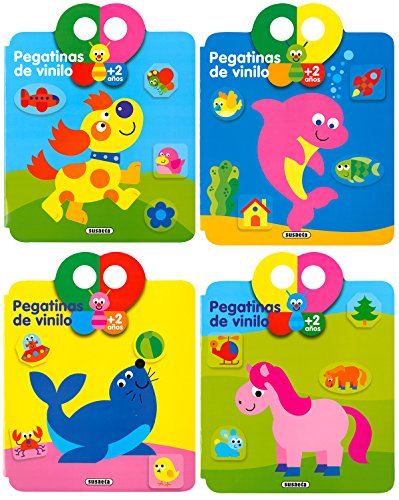 Pegatinasde vinilo (4 ejemplares) (Pegatinas de vinilo 4 tit.)