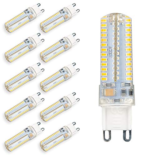 POPP® Bombilla LED G9 SMD 3.5W 330Lm (3000K, Pack 10)