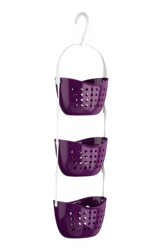 Premier Housewares 1601486 - Estante para Ducha, Color Morado