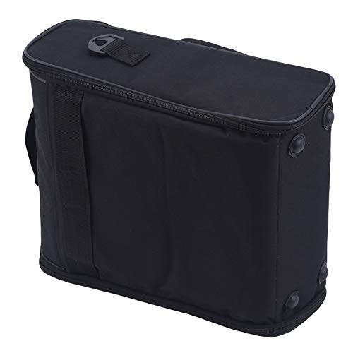 Ristiege - Estuche de viaje para proyector (vacío, portátil, para almacenamiento duro), Black (Negro) - Ristiege