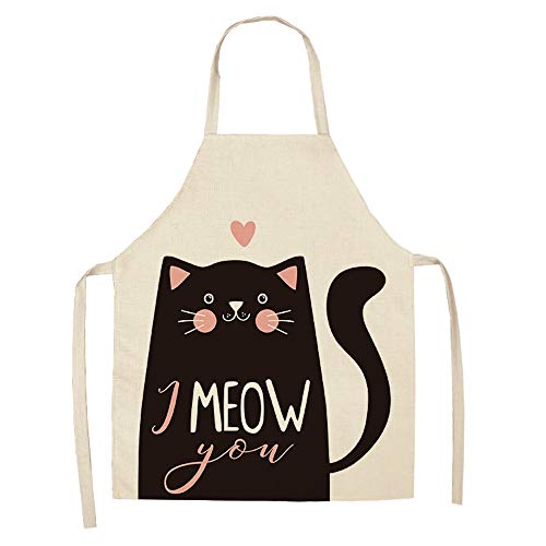 ShopINess Delantales Gato (I Meow You, 47x38cm)