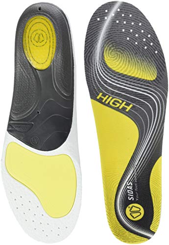 Sidas 3Feet Activ' High Plantillas/Deportivas, Negro, XL